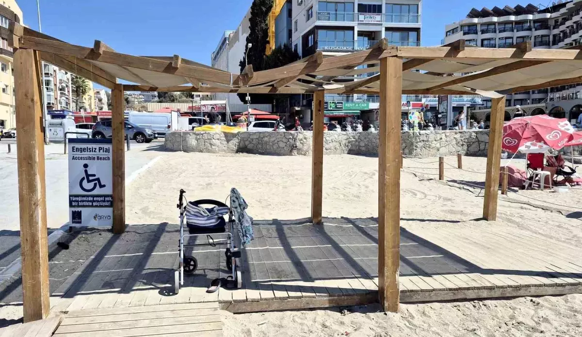 kusadasinda engelli bireylerin golgeligine zarar verildi BDUn21kz