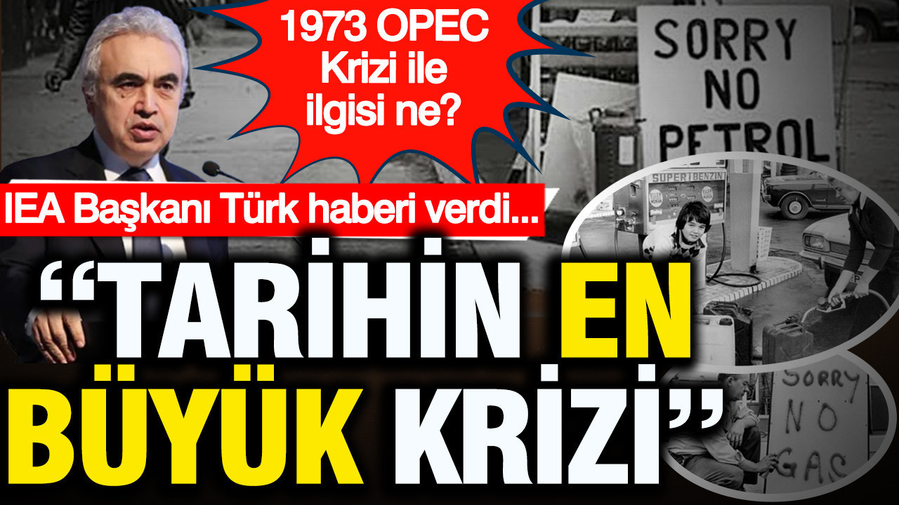 IEA Başkanı Fatih Birol: Enerji Sektöründe Tarihin En Büyük Kriziyle Karşı Karşıyayız