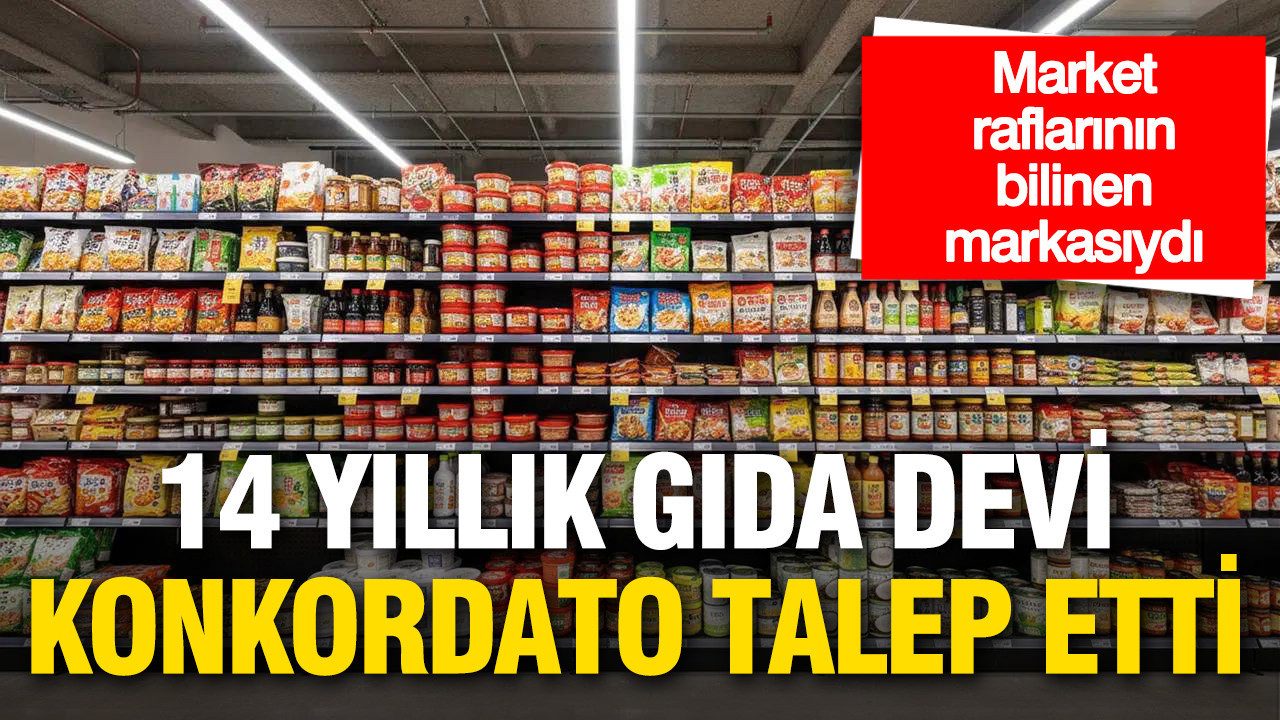 14 Yıllık Türk Gıda Firması Konkordato Sürecine Girdi